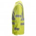 Snickers 2461 ProtecWork Class 3 Hi-Vis Yellow Long Sleeved T-Shirt Snickers 2461 ProtecWork Class 3 Hi-Vis Yellow Long Sleeved T-Shirt
