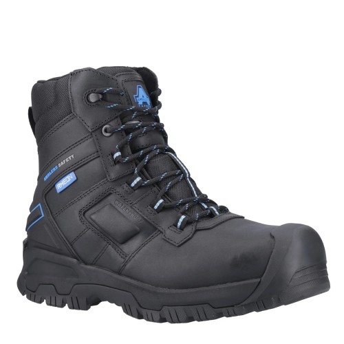 Amblers AS361C RHEON™ Salus 8" Black Waterproof Safety Boots Amblers AS361C RHEON™ Salus 8" Black Waterproof Safety Boots