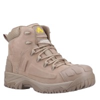 Amblers AS36C Taupe S7S Waterproof Safety Boots Beige Metal Free