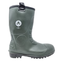 Amblers FS97 Green Safety Rigger Boots Steel Toe Caps
