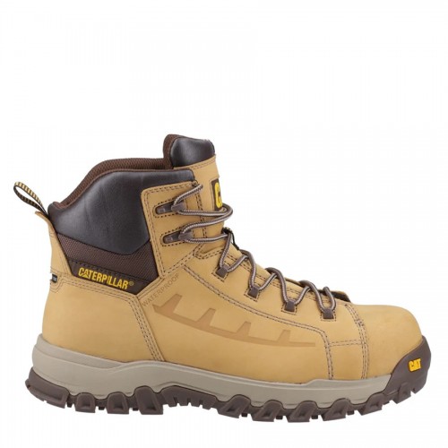 CAT Threshold Waterproof Safety Boots Honey CAT Threshold Waterproof Safety Boots Honey