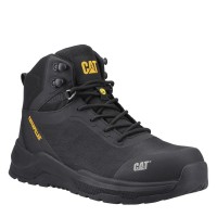 CAT Inductor Mesh Black Metal Free Safety Boots ESD