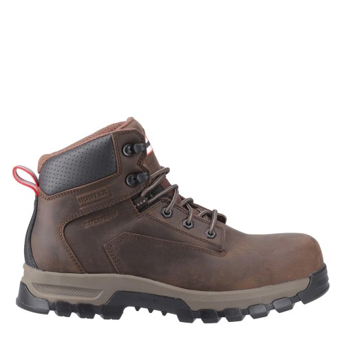 Hunter Lightning Waterproof Safety Boots Brown Hunter Lightning Waterproof Safety Boots Brown