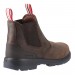 Hunter Twister Chelsea Safety Boot Brown