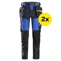 Snickers 2x 6940 FlexiWork Trousers Holster Pockets