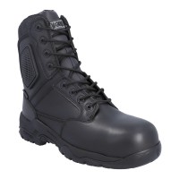 Magnum Strike Force 8.0 Side-Zip CT CP Safety Boots Waterproof Black