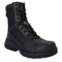 Magnum Vanguard 8.0 Side Zip Black Metal Free Safety Boots