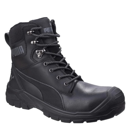 Puma Conquest 630730 Black Safety Boots Side Zip Waterproof Puma Conquest 630730 Black Safety Boots Side Zip Waterproof