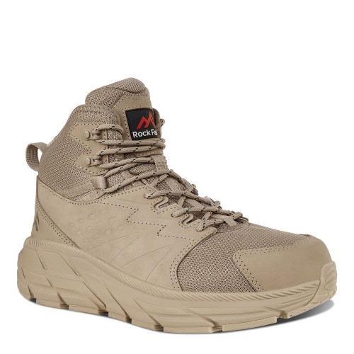 Rock Fall RF1051 Barracuda Safety Trainers Stone Mid S3S Rock Fall RF1051 Barracuda Safety Trainers Stone Mid S3S