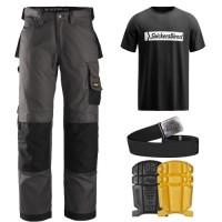 Snickers 1x 3312 Trousers Inc T-Shirt, Kneepads & Belt