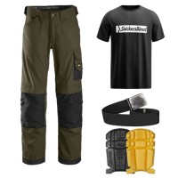Snickers 3314 Kit1 Included 9110 - PTD Belt - SD T-Shirt, Snickers Trousers Kit