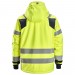 Snickers 1162 ProtecWork Waterproof Class 3 Hi-Vis Yellow Insulated Hooded Jacket Snickers 1162 ProtecWork Waterproof Class 3 Hi-Vis Yellow Insulated Hooded Jacket