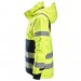 Snickers 1162 ProtecWork Waterproof Class 3 Hi-Vis Yellow Insulated Hooded Jacket Snickers 1162 ProtecWork Waterproof Class 3 Hi-Vis Yellow Insulated Hooded Jacket