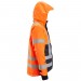Snickers 1164 ProtecWork Waterproof Class 3 Hi-Vis Orange Insulated Hooded Jacket Snickers 1164 ProtecWork Waterproof Class 3 Hi-Vis Orange Insulated Hooded Jacket