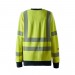 Snickers 2876 ProtecWork Class 3/2 Hi-Vis Yellow / Navy Women's Sweatshirt Snickers 2876 ProtecWork Class 3/2 Hi-Vis Yellow / Navy Women's Sweatshirt