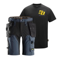 Snickers 6175 Shorts + Limited Edition T-Shirt Bundle