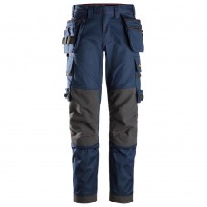 Snickers 6273 ProtecWork Navy Stretch Trousers Holster Pockets