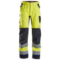 Snickers 6360 ProtecWork Hi-Vis Trousers Class 2