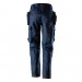 Snickers 6762 ProtecWork Women's Navy Stretch Trousers Holster Pockets Snickers 6762 ProtecWork Women's Navy Stretch Trousers Holster Pockets