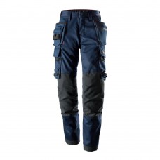 Snickers 6762 ProtecWork Women's Navy Stretch Trousers Holster Pockets