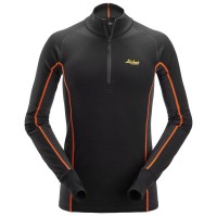 Snickers 9482 Merino Wool Half-Zip Top Base Layer