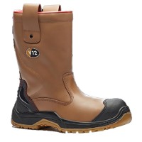 V12 VR690.01 Grizzly Tan Rigger Boots