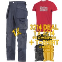Snickers 3214 Kit1-SD Includes 9110 - PTD Belt - SD T-Shirt